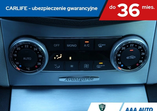 Mercedes-Benz Klasa C cena 38000 przebieg: 197513, rok produkcji 2010 z Jedlicze małe 379